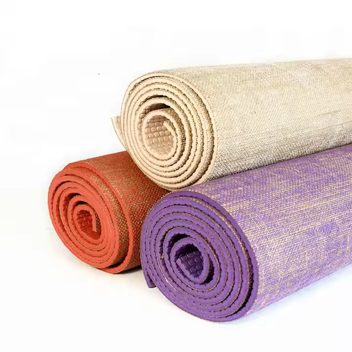 Sacred Flow- Organic Jute Yoga Mat Collection