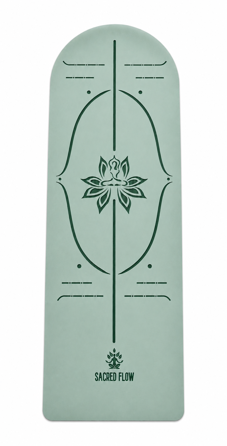 Premium PU & Natural Rubber ARCHED YOGA MAT