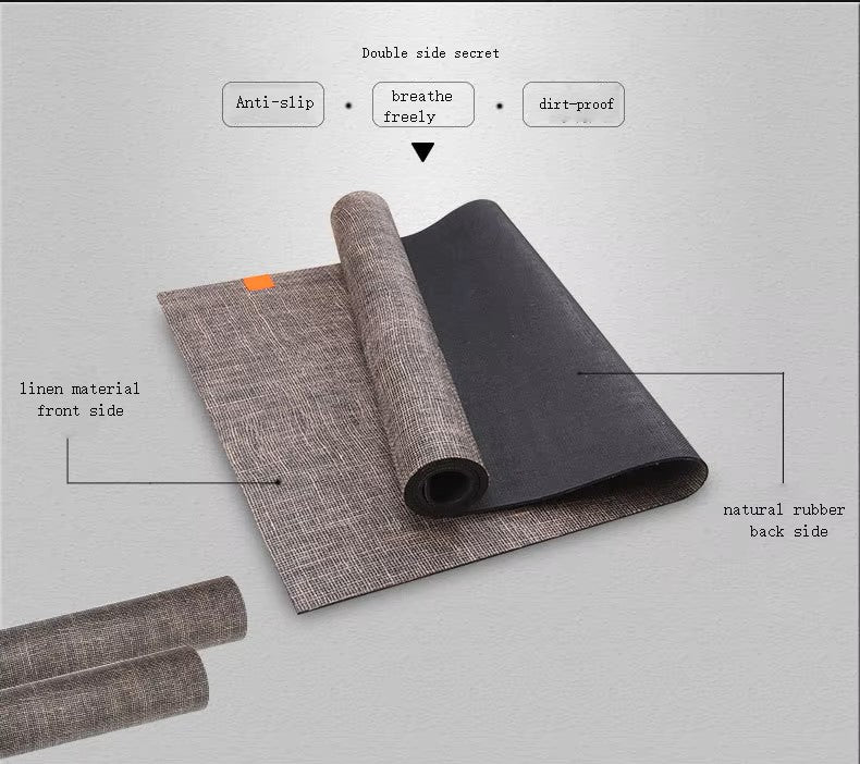 Sacred Flow- Organic Jute Yoga Mat Collection